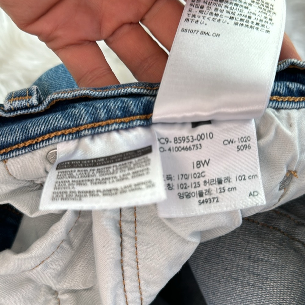 Levi's 501 Premium Denim Plus Straight Leg Raw hem - Picture 9 of 15
